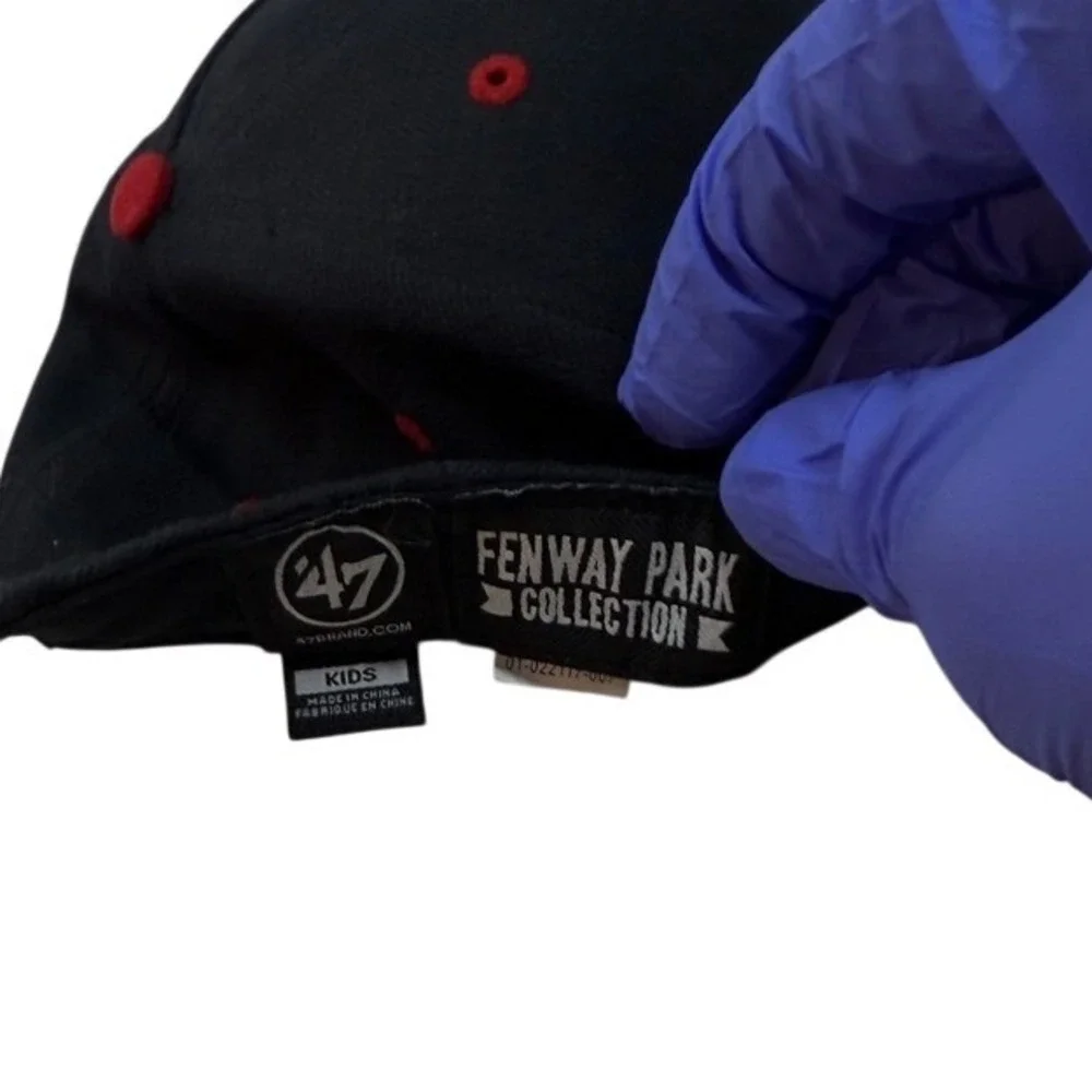 Boston Red Sox Kids‎ Hat 47 Brand Kids Snapback Black Red Fenway Park Collection